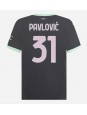 AC Milan Strahinja Pavlovic #31 Ausweichtrikot 2024-25 Kurzarm